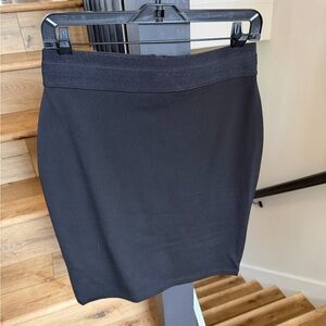 BCBGMaxAzria Black Pencil Skirt